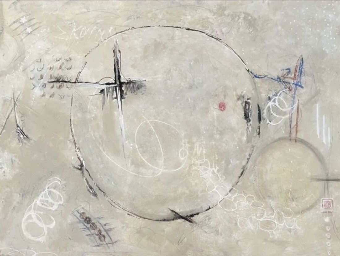 Mixed media piece